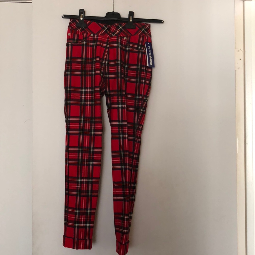 Red Plaid pants